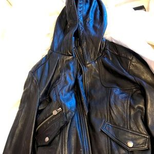 Guess Leather Motorcycle Jacket🖤